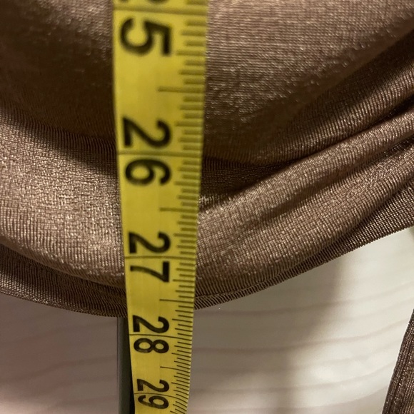 💥New Junior’s Almost Famous Evening Dress in Large w  in color Mink - Picture 5 of 10